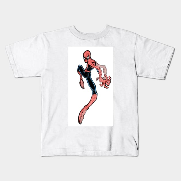 Stylish spider Kids T-Shirt by BarnesComicArt